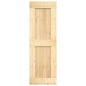 vidaXL Puerta corredera con herrajes madera maciza de pino 70x210 cm vidaXL Puerta corredera con herrajes madera maciza de pino 70x210 cm