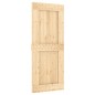 vidaXL Puerta corredera con herrajes madera maciza de pino 85x210 cm vidaXL Puerta corredera con herrajes madera maciza de pino 85x210 cm