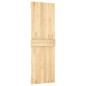 vidaXL Puerta corredera con herrajes madera maciza de pino 70x210 cm vidaXL Puerta corredera con herrajes madera maciza de pino 70x210 cm