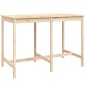 vidaXL Set de mesa y taburetes altos jardín 7 pzas madera maciza pino vidaXL Set de mesa y taburetes altos jardín 7 pzas madera maciza pino