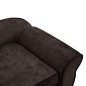 vidaXL Sofá para perro felpa marrón 72x45x30 cm vidaXL Sofá para perro felpa marrón 72x45x30 cm