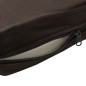vidaXL Sofá para perro felpa marrón 72x45x30 cm vidaXL Sofá para perro felpa marrón 72x45x30 cm