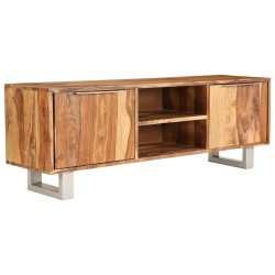vidaXL Mueble para la TV madera de sheesham acabado miel 118x30x40 cm