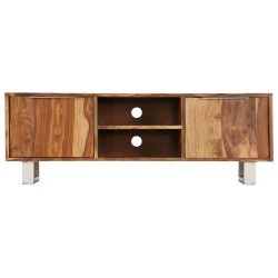 vidaXL Mueble para la TV madera de sheesham acabado miel 118x30x40 cm