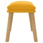vidaXL Reposapiés de terciopelo amarillo mostaza 45x29,5x35 cm vidaXL Reposapiés de terciopelo amarillo mostaza 45x29,5x35 cm