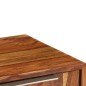 vidaXL Mueble para la TV madera de sheesham acabado miel 118x30x40 cm