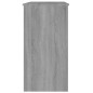 vidaXL Escritorio de madera contrachapada gris Sonoma 80x40x75 cm vidaXL Escritorio de madera contrachapada gris Sonoma 80x40x75 cm