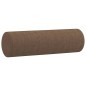 vidaXL Sofá de 2 plazas con cojines tela marrón 140 cm vidaXL Sofá de 2 plazas con cojines tela marrón 140 cm