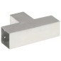 vidaXL Conector de postes en forma de T metal galvanizado 81x81 mm vidaXL Conector de postes en forma de T metal galvanizado 81x81 mm