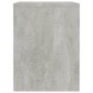 vidaXL Mesita de noche madera contrachapada gris hormigón 40x30x40 cm vidaXL Mesita de noche madera contrachapada gris hormigón 40x30x40 cm