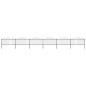 vidaXL Valla de jardín con punta de lanza acero negro (1,25-1,5)x10,2m vidaXL Valla de jardín con punta de lanza acero negro (1,25-1,5)x10,2m