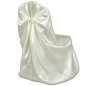 vidaXL Funda de silla para banquete de boda 12 unidades crema vidaXL Funda de silla para banquete de boda 12 unidades crema