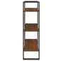 vidaXL Estantería madera contrachapada roble marrón 80x30x105 cm vidaXL Estantería madera contrachapada roble marrón 80x30x105 cm