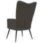 vidaXL Silla de relajación de terciopelo gris oscuro vidaXL Silla de relajación de terciopelo gris oscuro