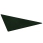 vidaXL Paneles de pared 12 uds terciopelo verde oscuro 30x30cm 0,54 m² vidaXL Paneles de pared 12 uds terciopelo verde oscuro 30x30cm 0,54 m²