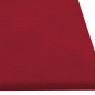 vidaXL Paneles de pared 12 uds terciopelo rojo tinto 90x30 cm 3,24 m² vidaXL Paneles de pared 12 uds terciopelo rojo tinto 90x30 cm 3,24 m²