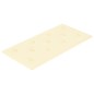 vidaXL Paneles de pared 12 uds cuero sintético crema 60x30 cm 2,16 m² vidaXL Paneles de pared 12 uds cuero sintético crema 60x30 cm 2,16 m²