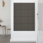 vidaXL Paneles de pared 12 uds terciopelo gris oscuro 30x30 cm 1,08 m² vidaXL Paneles de pared 12 uds terciopelo gris oscuro 30x30 cm 1,08 m²