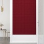vidaXL Paneles de pared 12 uds terciopelo rojo tinto 60x30 cm 2,16 m² vidaXL Paneles de pared 12 uds terciopelo rojo tinto 60x30 cm 2,16 m²