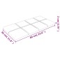 vidaXL Paneles de pared 12 uds terciopelo rojo tinto 60x30 cm 2,16 m² vidaXL Paneles de pared 12 uds terciopelo rojo tinto 60x30 cm 2,16 m²