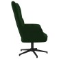 vidaXL Sillón de relax de terciopelo verde oscuro vidaXL Sillón de relax de terciopelo verde oscuro