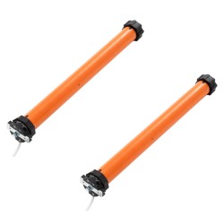 vidaXL Motores tubulares 2 unidades 30 Nm