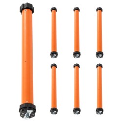 vidaXL Motores tubulares 7 unidades 50 Nm