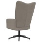 vidaXL Sillón de relax de terciopelo gris claro vidaXL Sillón de relax de terciopelo gris claro