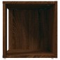 vidaXL Mesa auxiliar madera contrachapada roble marrón 33x33x34,5 cm vidaXL Mesa auxiliar madera contrachapada roble marrón 33x33x34,5 cm