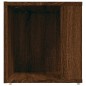 vidaXL Mesa auxiliar madera contrachapada roble marrón 33x33x34,5 cm vidaXL Mesa auxiliar madera contrachapada roble marrón 33x33x34,5 cm