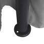 vidaXL Cenador con cortinas redondo gris antracita 3,5x2,7 m vidaXL Cenador con cortinas redondo gris antracita 3,5x2,7 m