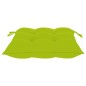 vidaXL Sillas de comedor 8 uds teca maciza con cojines verde brillante vidaXL Sillas de comedor 8 uds teca maciza con cojines verde brillante