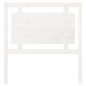 vidaXL Cabecero de cama madera maciza de pino blanco 95,5x4x100 cm