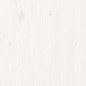 vidaXL Cabecero de cama madera maciza de pino blanco 95,5x4x100 cm