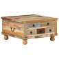 vidaXL Mesa de centro de madera maciza reciclada 70x70x38 cm vidaXL Mesa de centro de madera maciza reciclada 70x70x38 cm