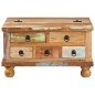 vidaXL Mesa de centro de madera maciza reciclada 70x70x38 cm vidaXL Mesa de centro de madera maciza reciclada 70x70x38 cm
