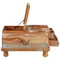vidaXL Mesa de centro de madera maciza reciclada 70x70x38 cm vidaXL Mesa de centro de madera maciza reciclada 70x70x38 cm