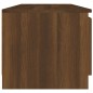 vidaXL Mueble para TV madera contrachapada marrón roble 140x40x35,5 cm