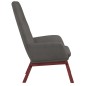 vidaXL Sillón de relax con taburete tela gris claro vidaXL Sillón de relax con taburete tela gris claro