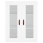 vidaXL Armario de pared blanco 69,5x34x90 cm vidaXL Armario de pared blanco 69,5x34x90 cm