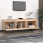 vidaXL Muebles para TV 3 piezas madera maciza de pino vidaXL Muebles para TV 3 piezas madera maciza de pino