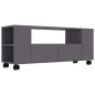 vidaXL Mueble para TV madera contrachapada gris 120x35x48 cm vidaXL Mueble para TV madera contrachapada gris 120x35x48 cm