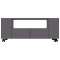 vidaXL Mueble para TV madera contrachapada gris 120x35x48 cm vidaXL Mueble para TV madera contrachapada gris 120x35x48 cm
