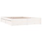 vidaXL Estructura de cama con cajones blanco 140x190 cm vidaXL Estructura de cama con cajones blanco 140x190 cm
