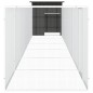 vidaXL Jaula de gallinas acero galvanizado antracita 700x91x100 cm vidaXL Jaula de gallinas acero galvanizado antracita 700x91x100 cm