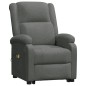 vidaXL Sillón de masaje elevable tela gris oscuro vidaXL Sillón de masaje elevable tela gris oscuro