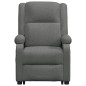 vidaXL Sillón de masaje elevable tela gris oscuro vidaXL Sillón de masaje elevable tela gris oscuro