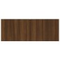vidaXL Set de muebles de TV 7 pzas madera contrachapada marrón roble