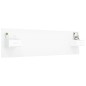 vidaXL Cabecero de cama con mesitas madera contrachapada blanco vidaXL Cabecero de cama con mesitas madera contrachapada blanco