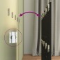 vidaXL Cabecero de cama con mesitas madera contrachapada negro vidaXL Cabecero de cama con mesitas madera contrachapada negro